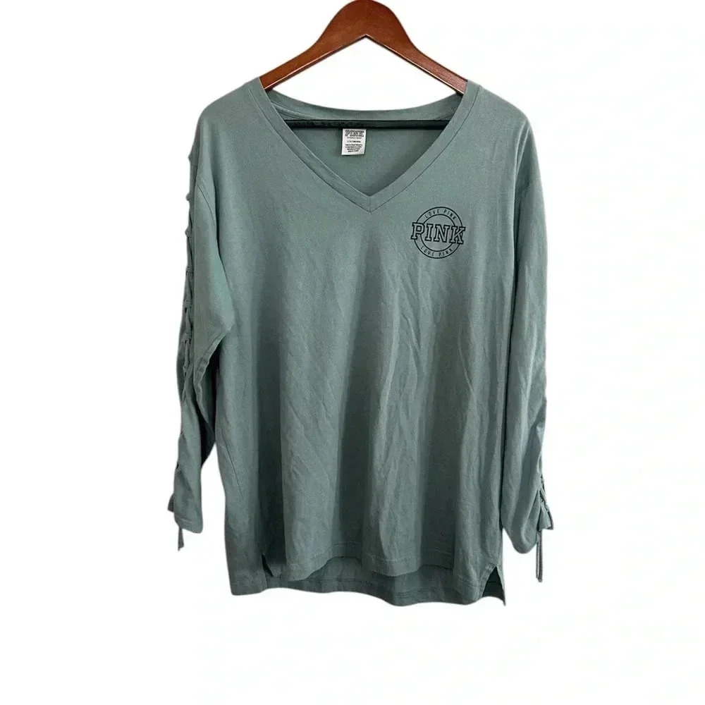 Pink Victoria’s Secret long sleeve shirt